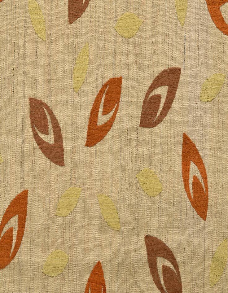 Detail image of 6' 1 x 8' 2  Hand Woven Kilim Modern Rug