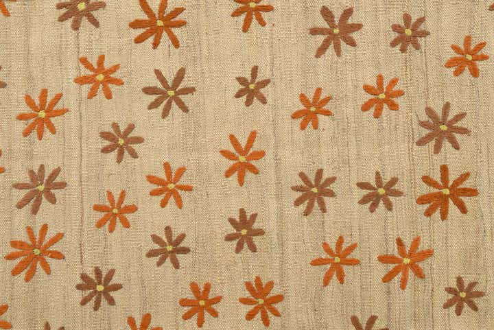 205cm x 285cm Handgewebt Kilim Modern Teppich