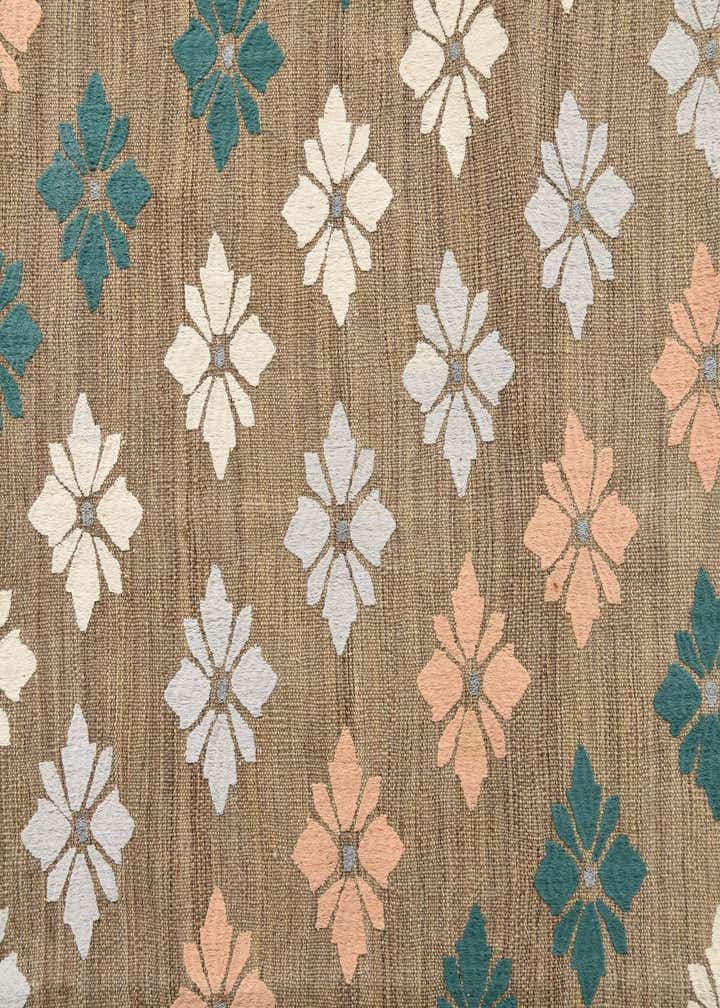 7' 3 x 9' 3 Hand Woven Kilim Modern Rug