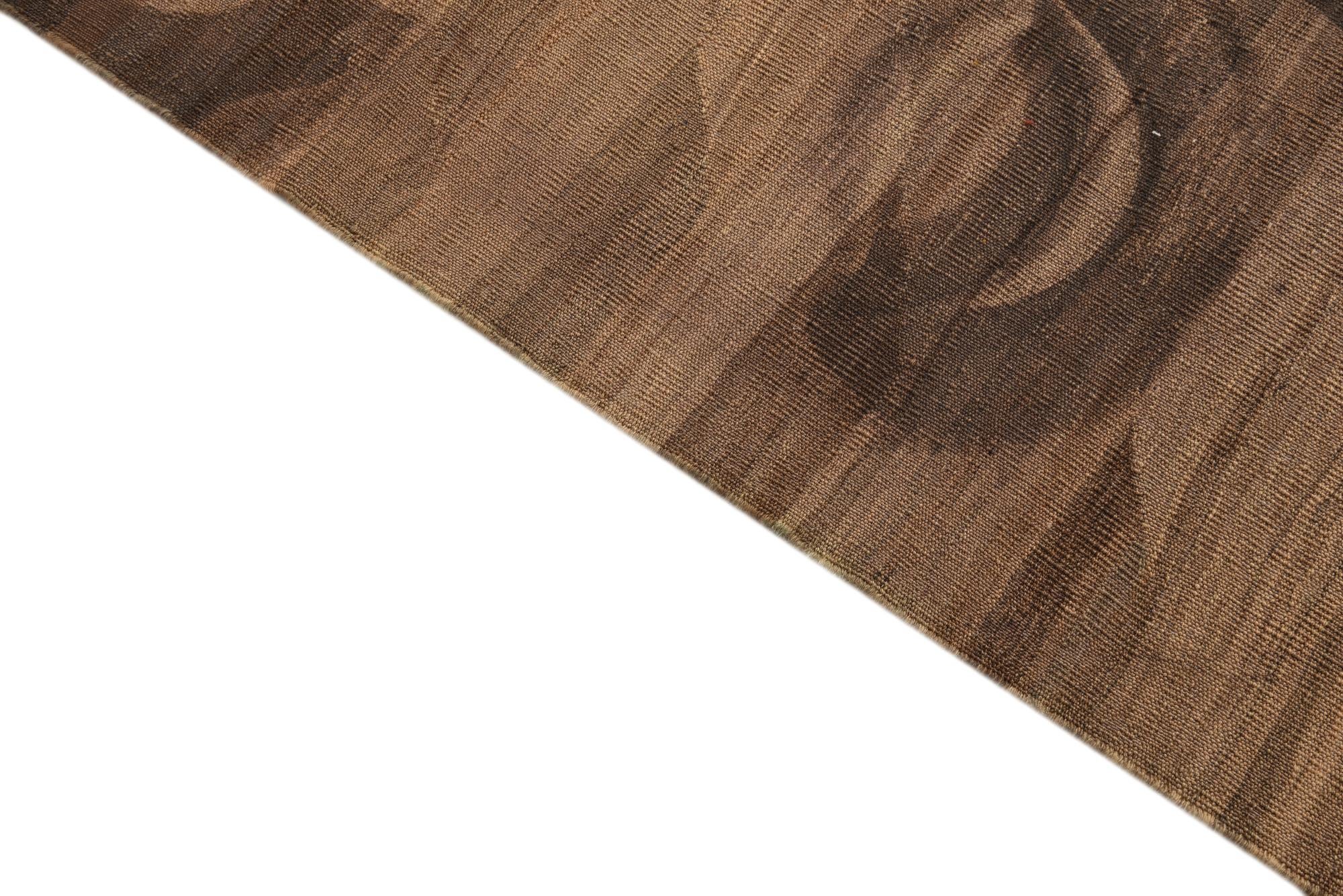 7' 3 x 9' 7 Hand Woven Kilim Modern Wool Rug