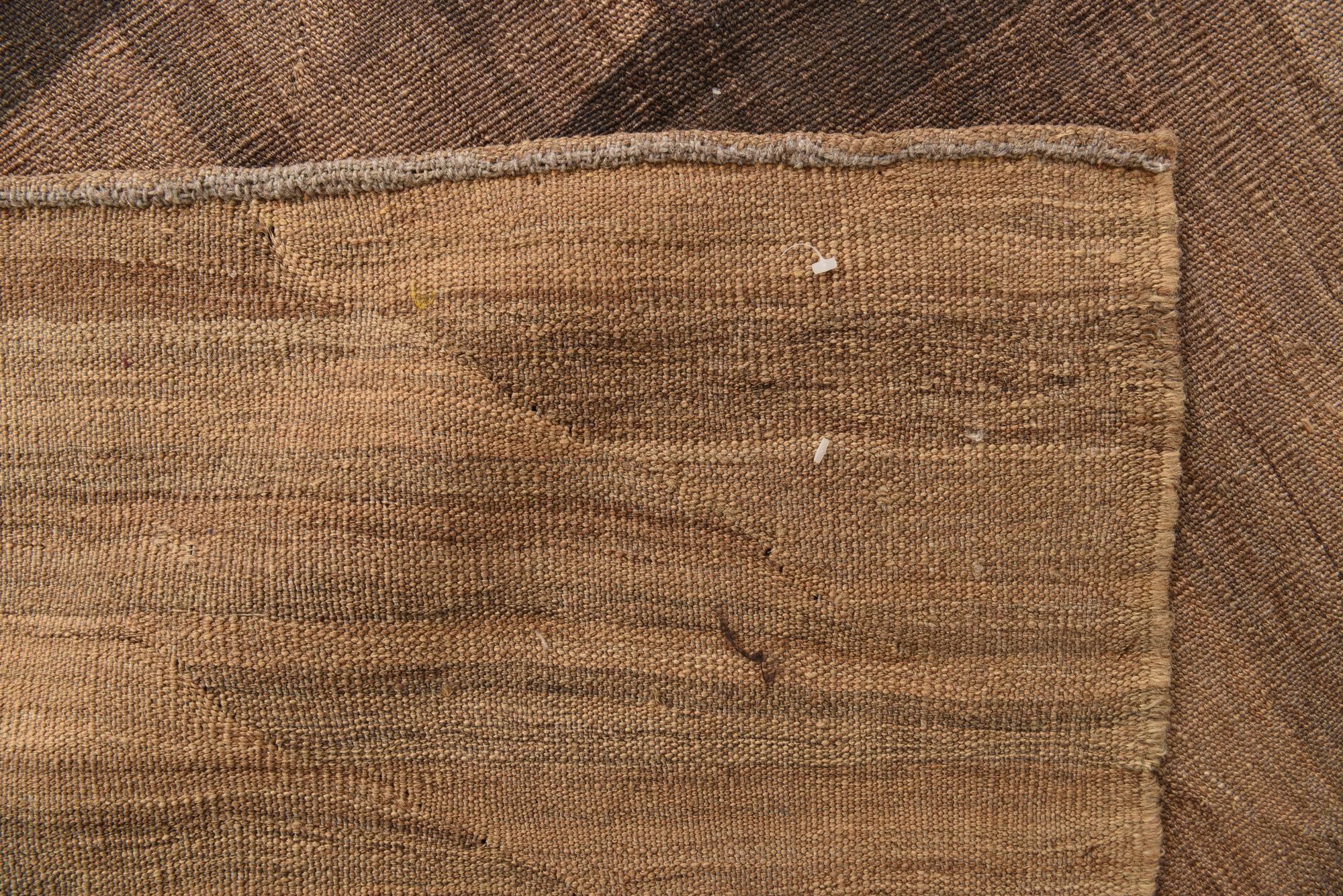 7' 3 x 9' 7 Hand Woven Kilim Modern Wool Rug