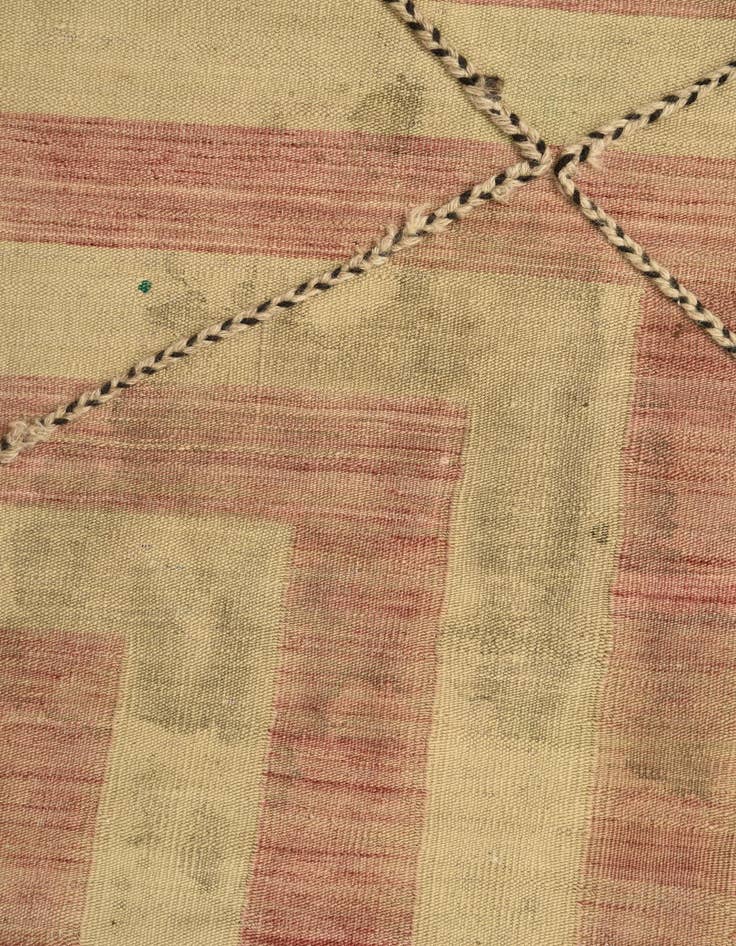 Detail image of 11' 2 x 14' 2  Hand Woven Kilim Modern Wool Rug