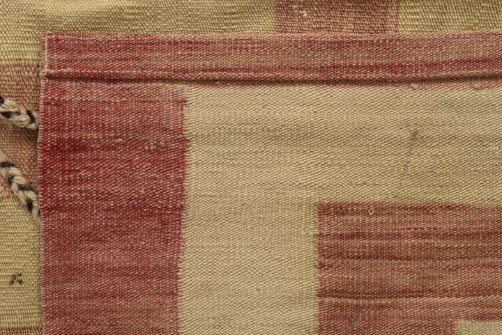 11' 2 x 14' 2 Hand Woven Kilim Modern Wool Rug