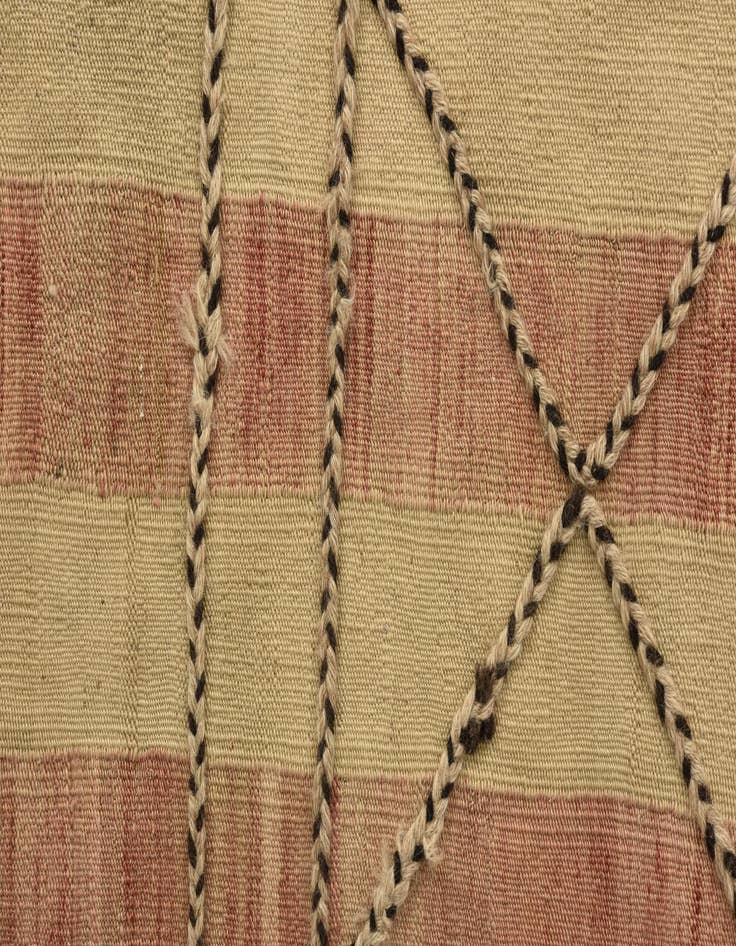 Detail image of 11' 2 x 14' 2  Hand Woven Kilim Modern Wool Rug