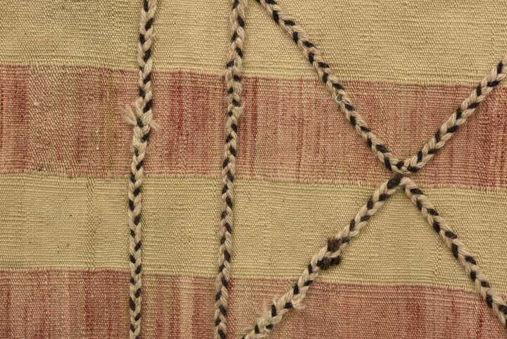 11' 2 x 14' 2 Hand Woven Kilim Modern Wool Rug