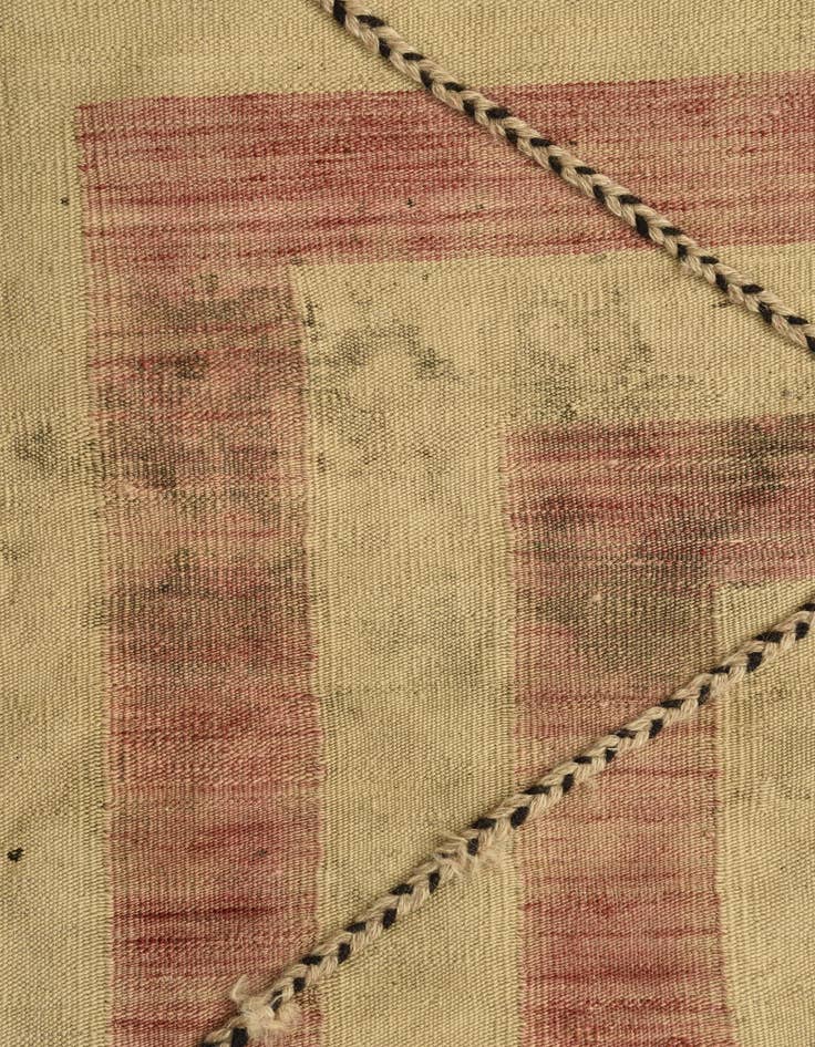 Detail image of 11' 2 x 14' 2  Hand Woven Kilim Modern Wool Rug