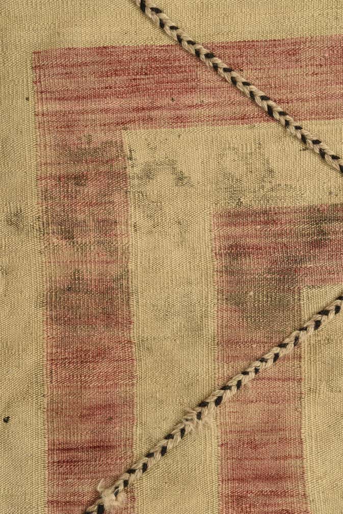 11' 2 x 14' 2 Hand Woven Kilim Modern Wool Rug