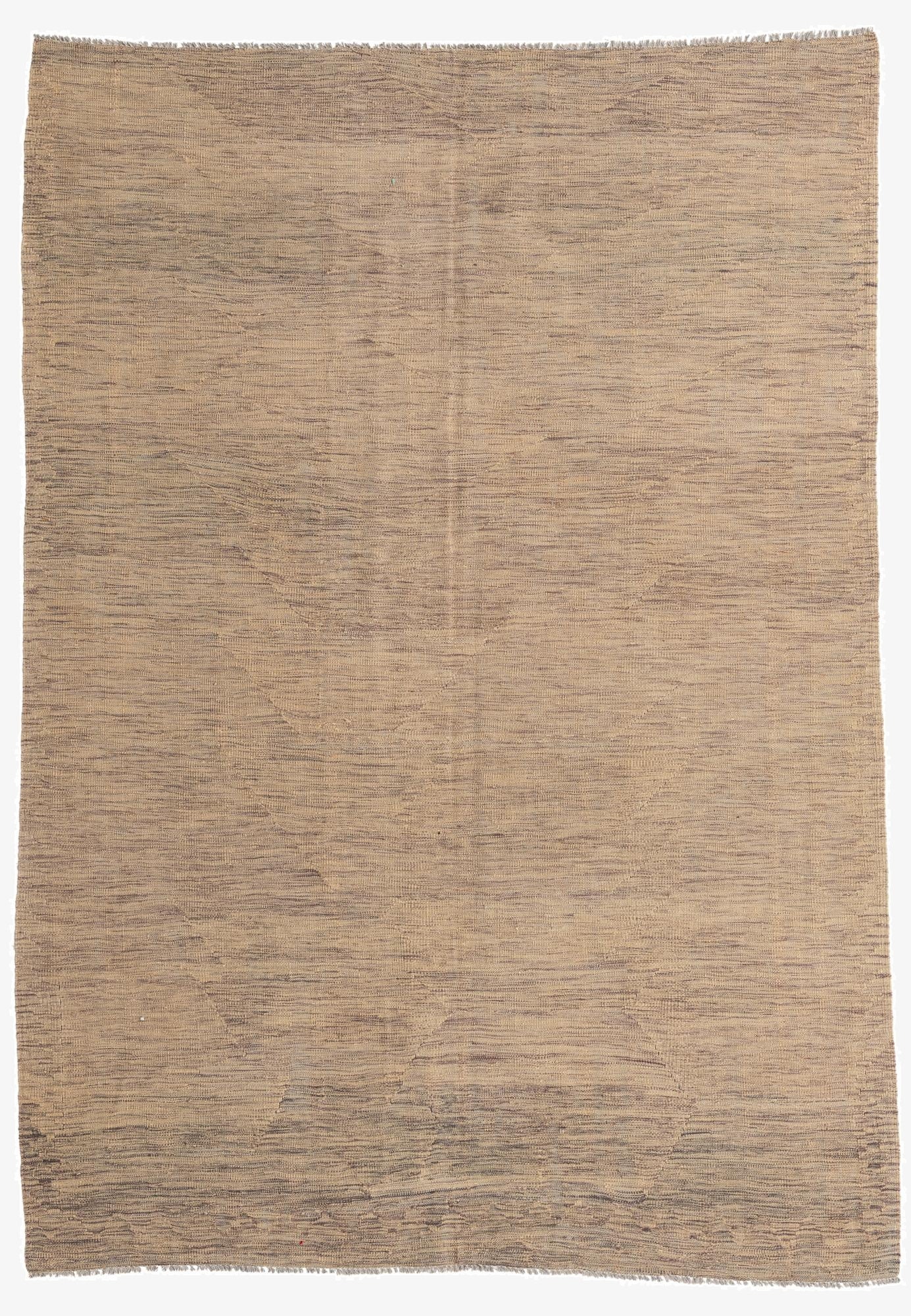 5' 10 x 8' 2  Hand Woven Kilim Modern Wool Rug