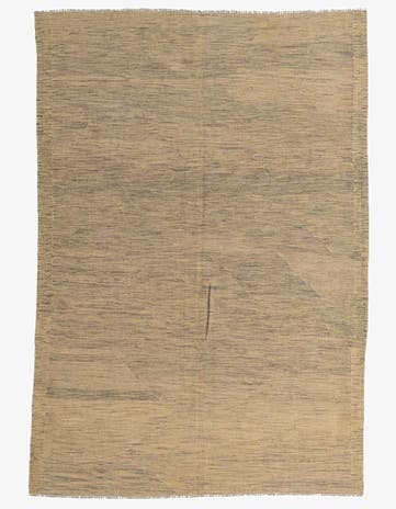 5' 8 x 8' 3 Hand Woven Kilim Modern Wool Rug