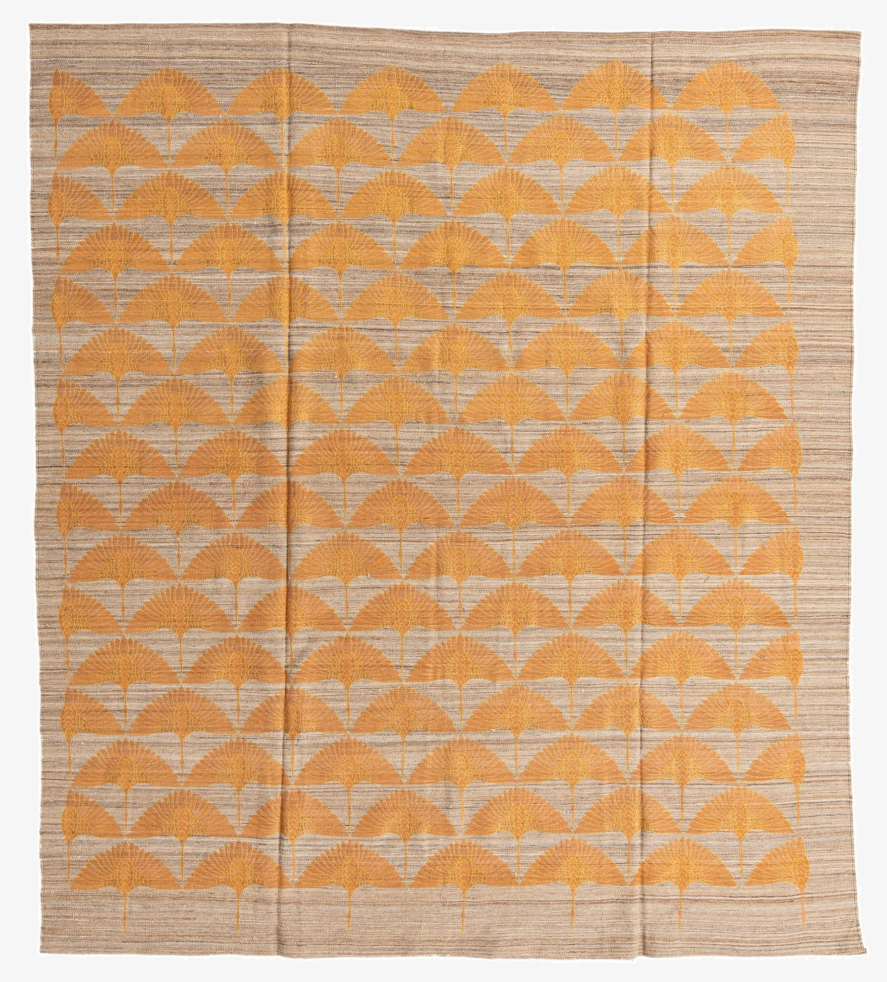 8' 5 x 9' 7  Hand Woven Kilim Modern Wool Rug