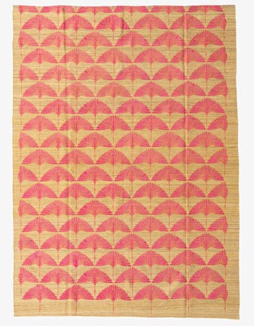 7' 3 x 9' 10 Hand Woven Kilim Modern Wool Rug