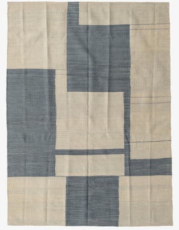 5' x 6' 7 Hand Woven Kilim Modern Wool Rug