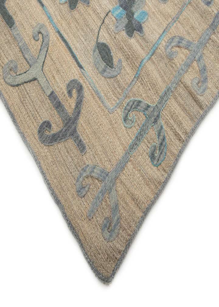 5' 11 x 7' 8 Hand Knotted Kilim Wool Rug