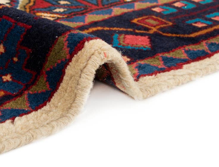 Detail image of 3' 6 x 5' Hand Knotted Koliaei Persian Wool Rug