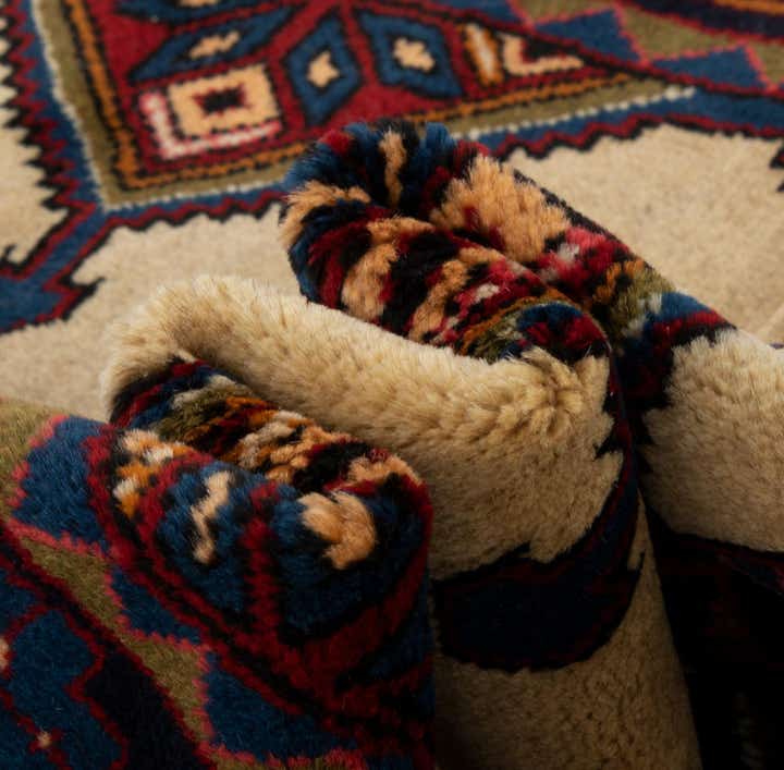 3' 6 x 5' Hand Knotted Koliaei Persian Wool Rug