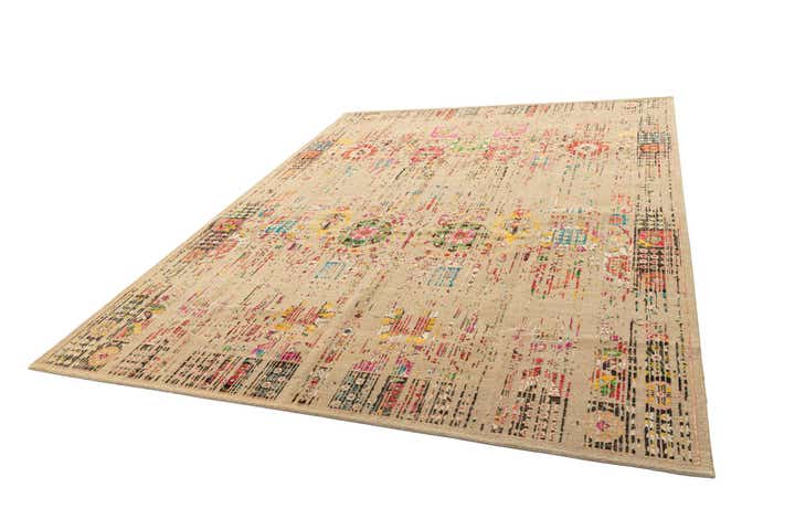 9' 10 x 13' 1 Hand Knotted Kundan Rug
