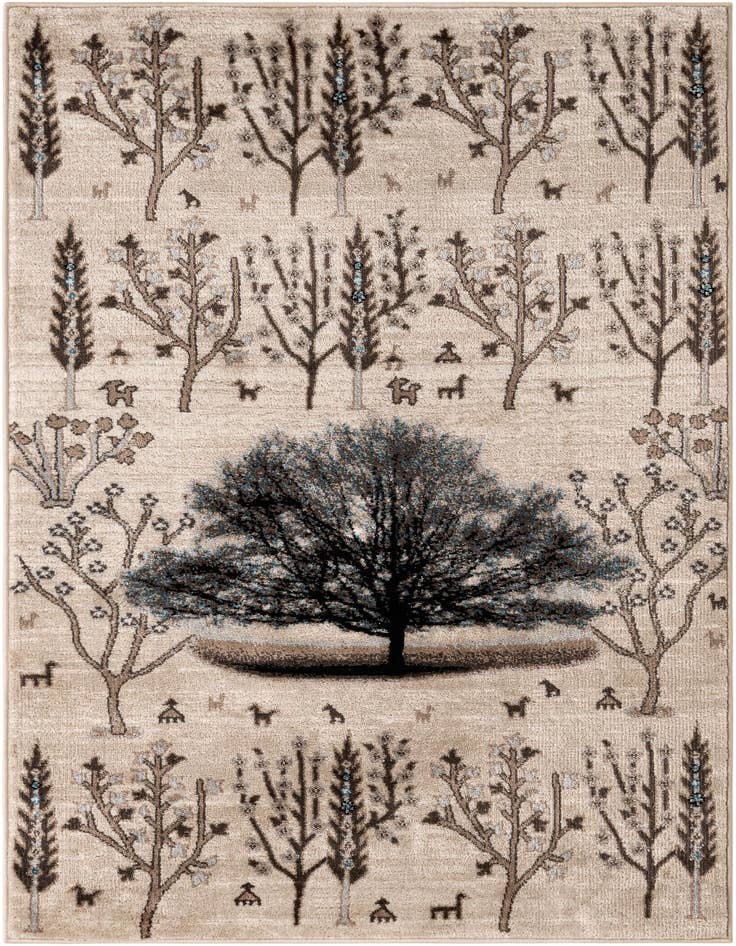 Detail image of 4' 1 x 6' 1 Laguna Rug