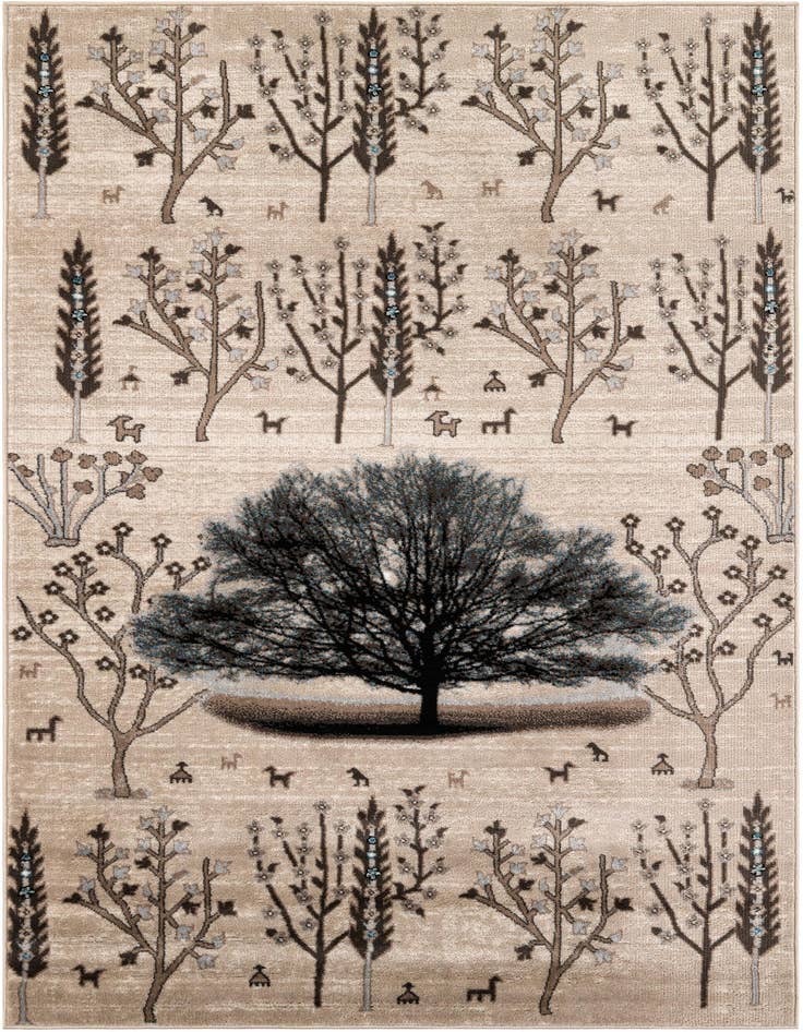 Detail image of 5' 3 x 8' Laguna Rug