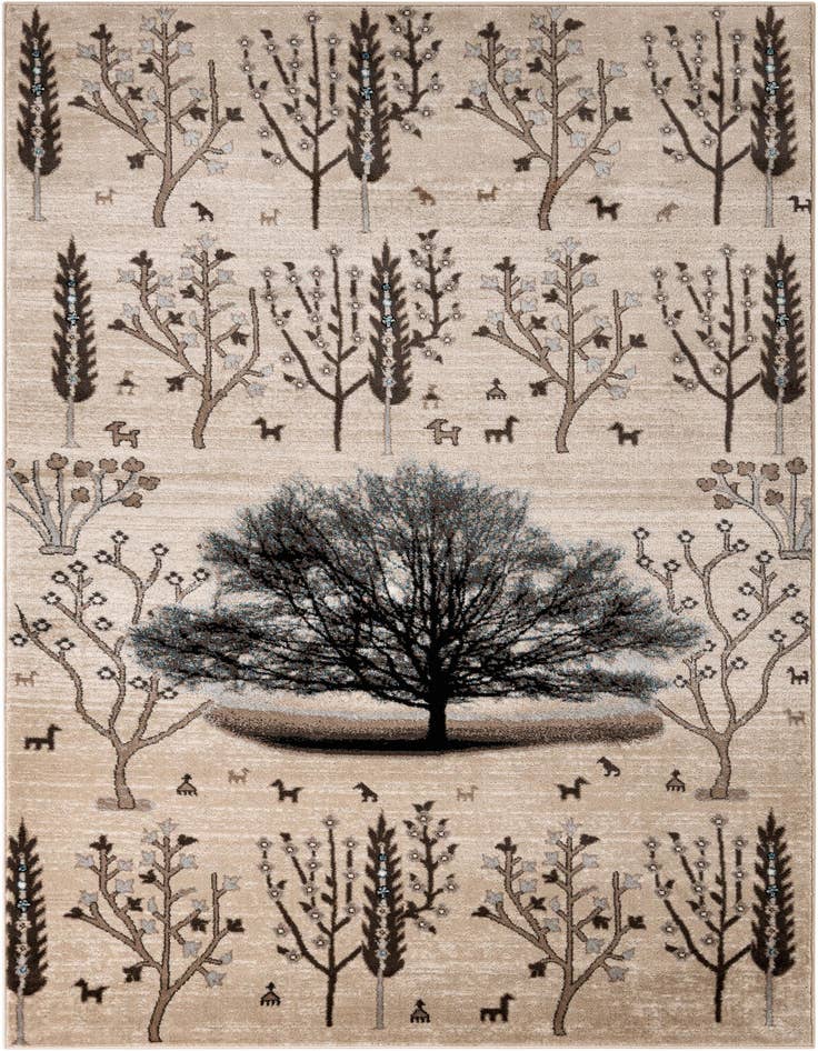 Detail image of 6' 1 x 9' Laguna Rug