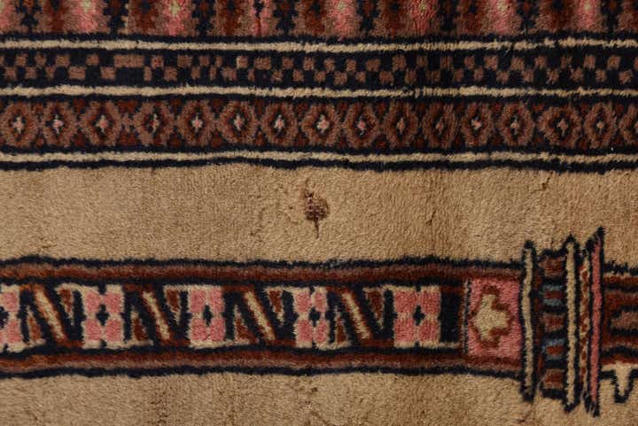 4' 3 x 6' 4 Hand Knotted Lahour Oriental Rug