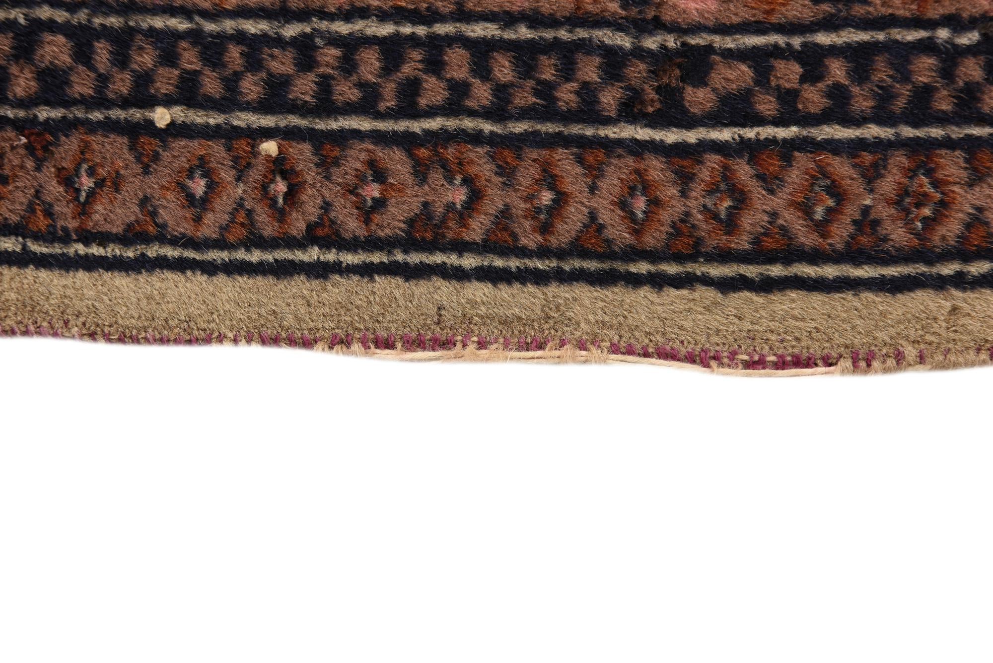 4' 3 x 6' 4 Hand Knotted Lahour Oriental Rug