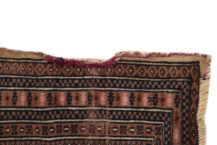 4' 3 x 6' 4 Hand Knotted Lahour Oriental Rug