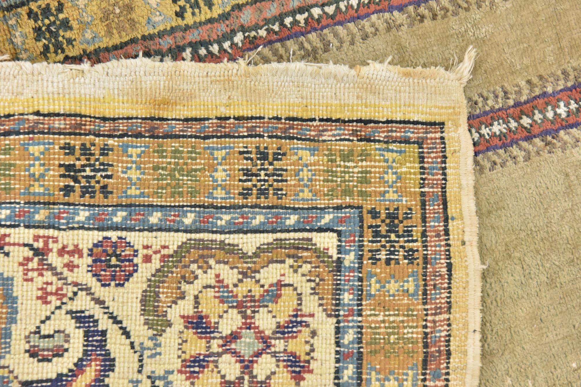 3' 2 x 4' 8 Hand Knotted Lahour Rug