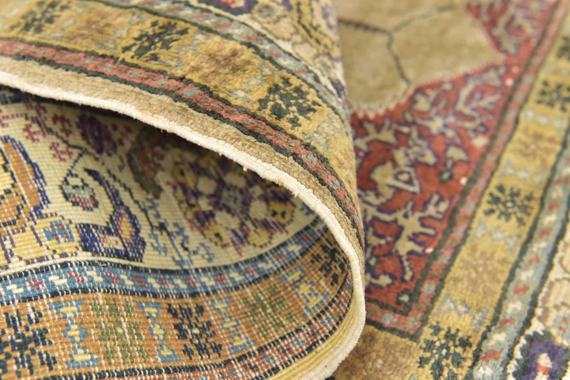3' 2 x 4' 8 Hand Knotted Lahour Rug
