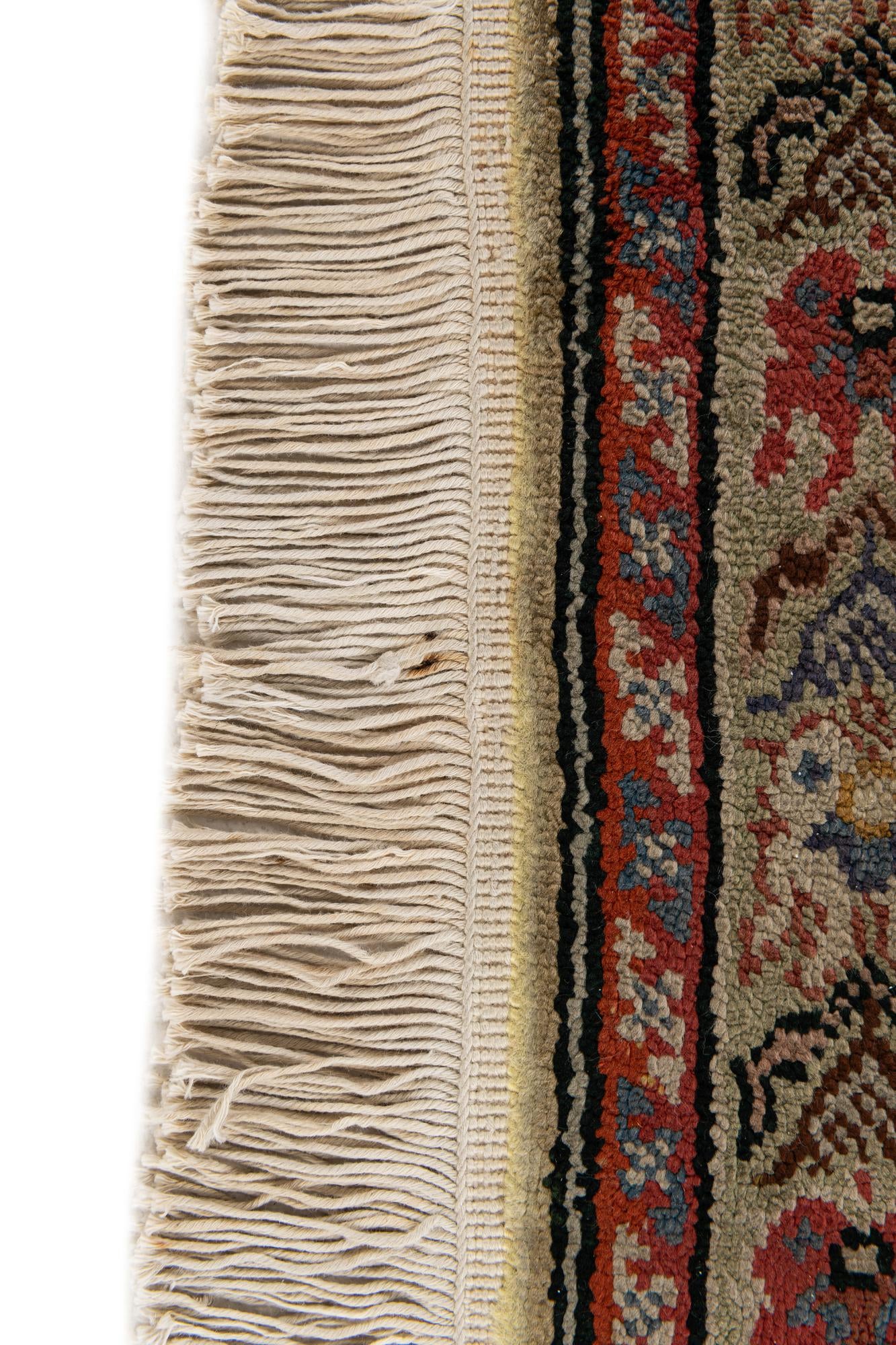 3' 10 x 5' 11 Hand Knotted Lahour Oriental Wool Rug