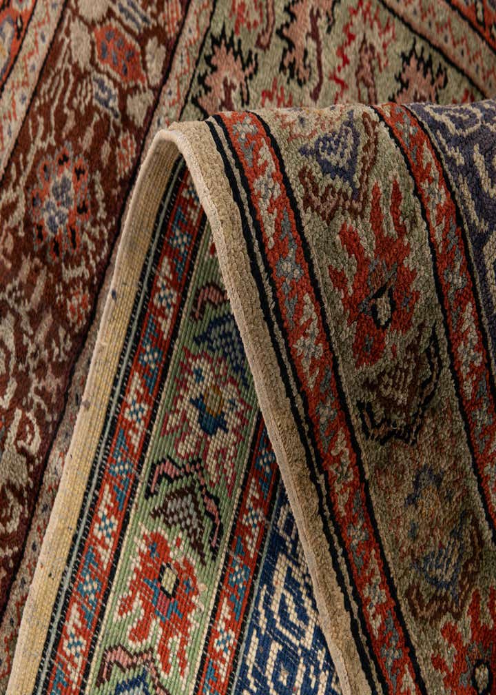 3' 10 x 5' 11 Hand Knotted Lahour Oriental Wool Rug