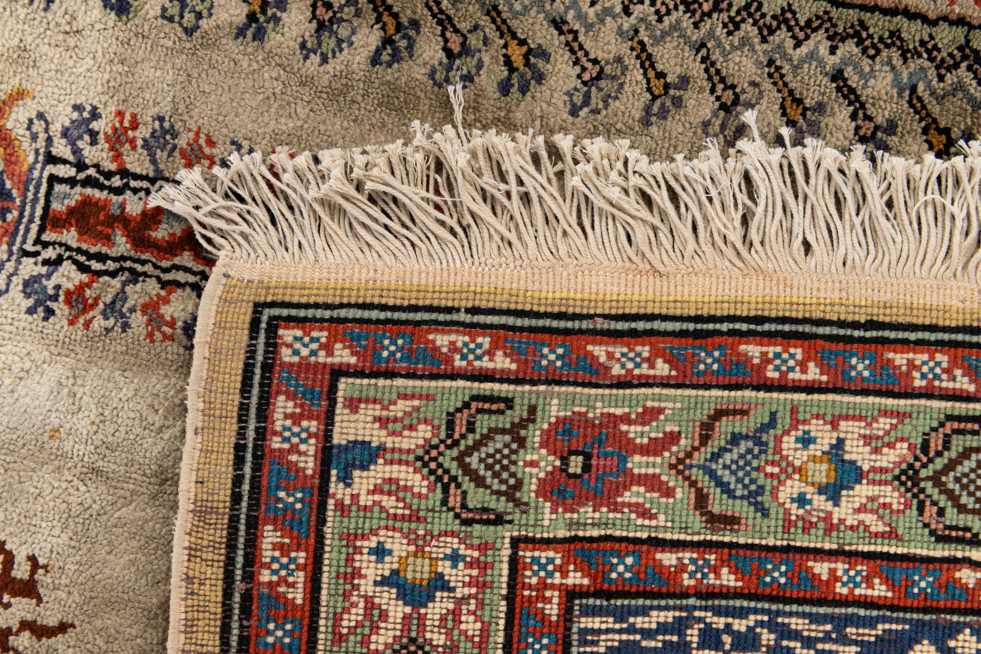 3' 10 x 5' 11 Hand Knotted Lahour Oriental Wool Rug