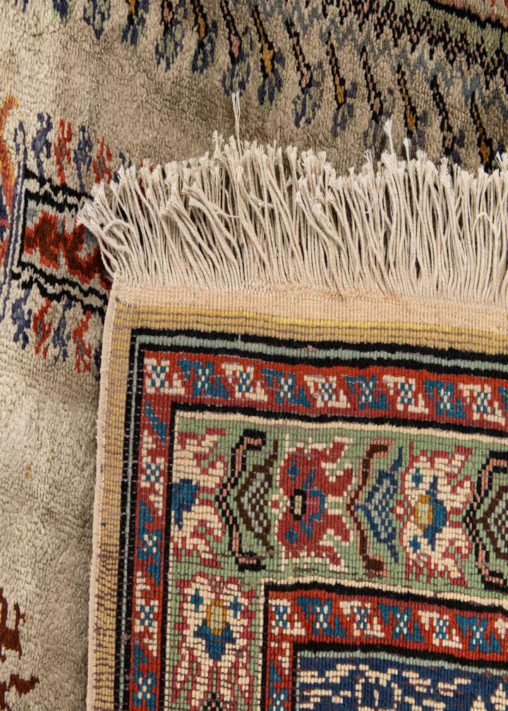 3' 10 x 5' 11 Hand Knotted Lahour Oriental Wool Rug