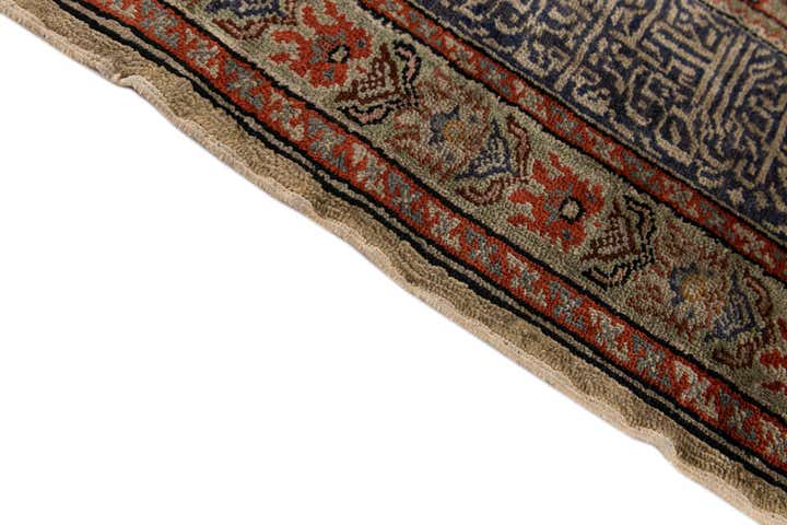 3' 10 x 5' 11 Hand Knotted Lahour Oriental Wool Rug
