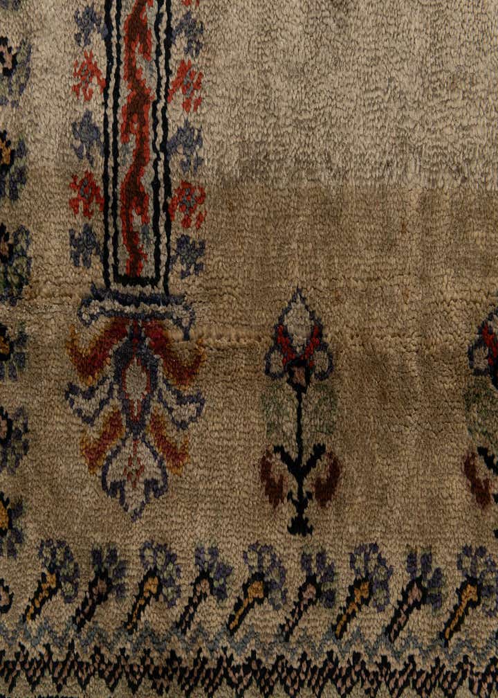 3' 10 x 5' 11 Hand Knotted Lahour Oriental Wool Rug
