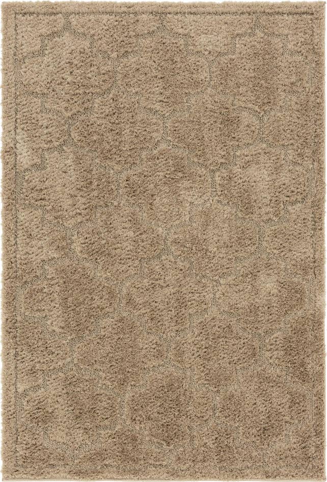 Detail image of 4' x 6' Lattice Shag Rug