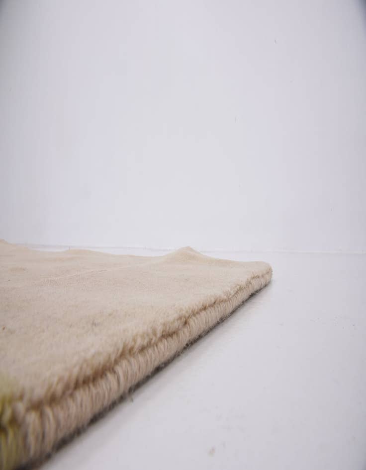 Detail image of 4' x 5' 11 Hand Knotted Loribaft Gabbeh Oriental Wool Rug