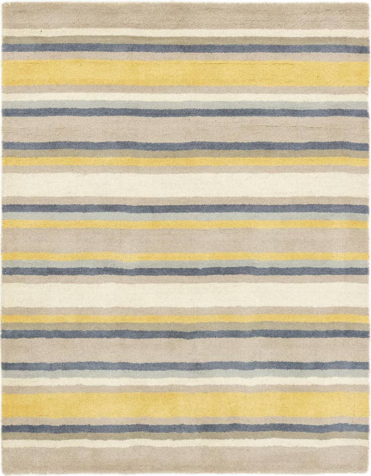 Detail image of 4' x 5' 6 Luna Wool Rug