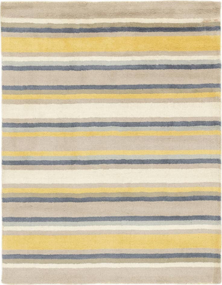 Detail image of 4' x 5' 7 Luna Wool Rug