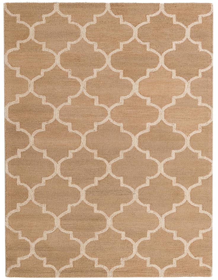 Detail image of 5' 1 x 7' 10 Luna Wool Rug