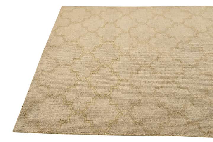 5' x 7' Hand Knotted Luna Wool Rug