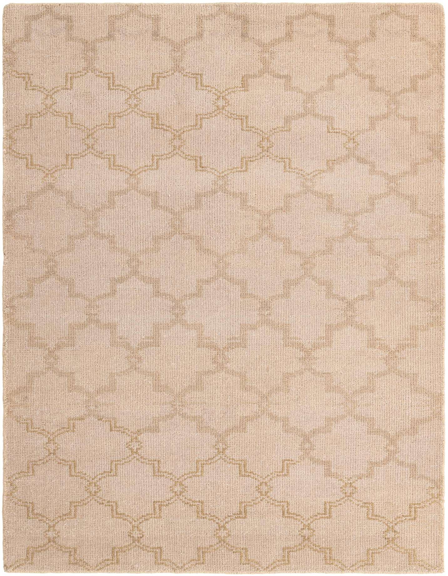 5' x 7' Hand Knotted Luna Wool Rug