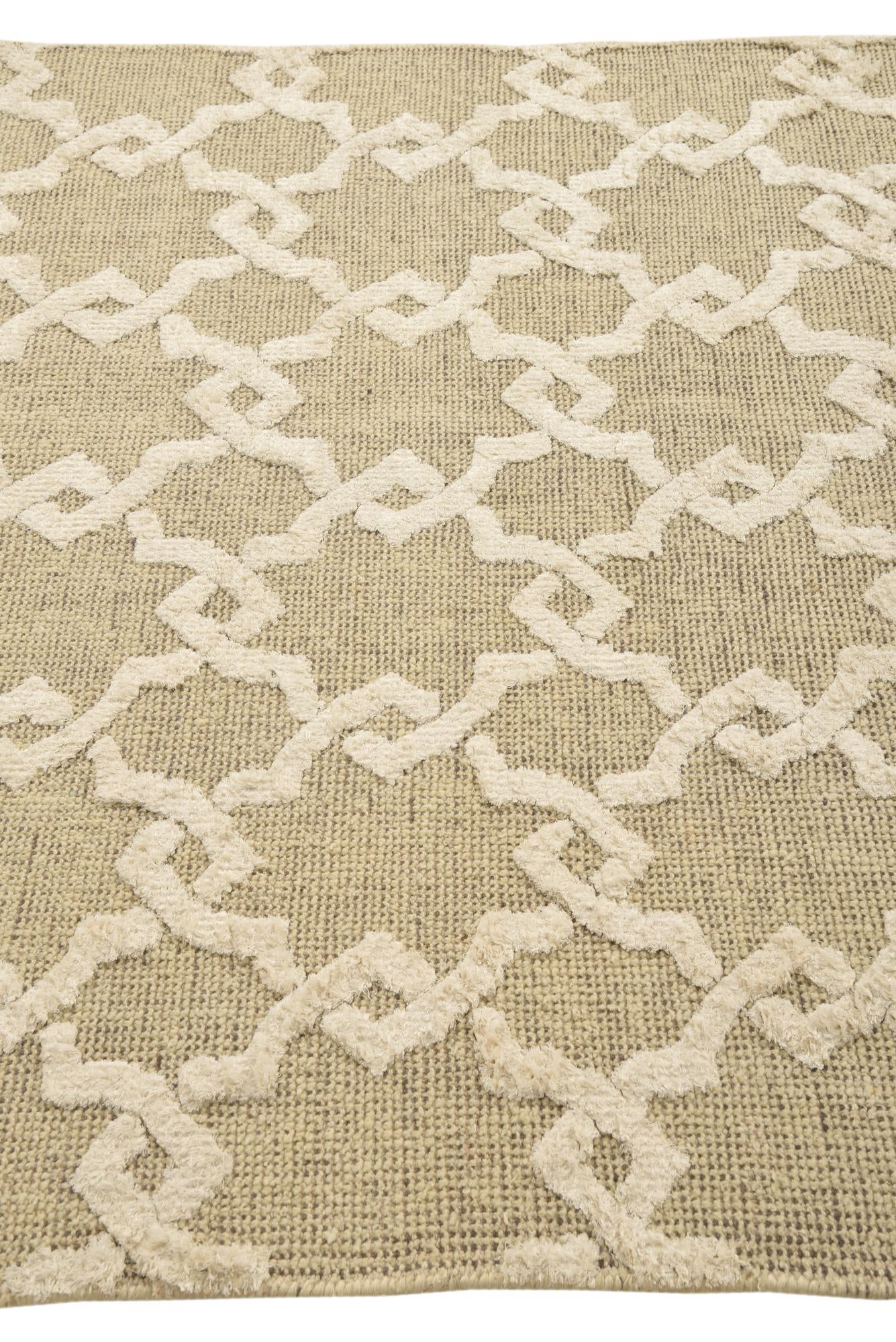 5' x 7' Hand Knotted Luna Rug