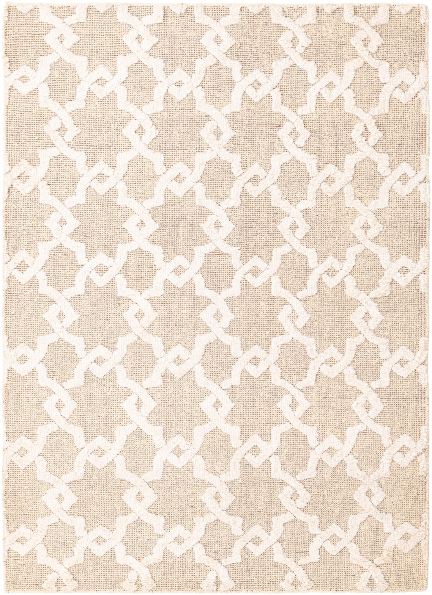 5' x 7' Hand Knotted Luna Rug