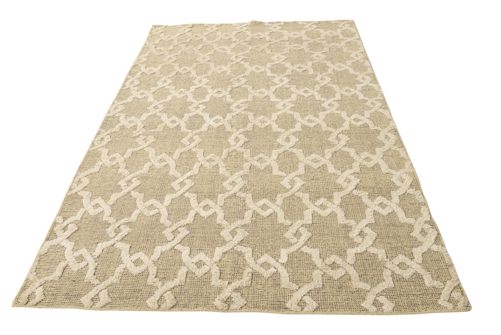 6' x 8' 9 Hand Knotted Luna Rug