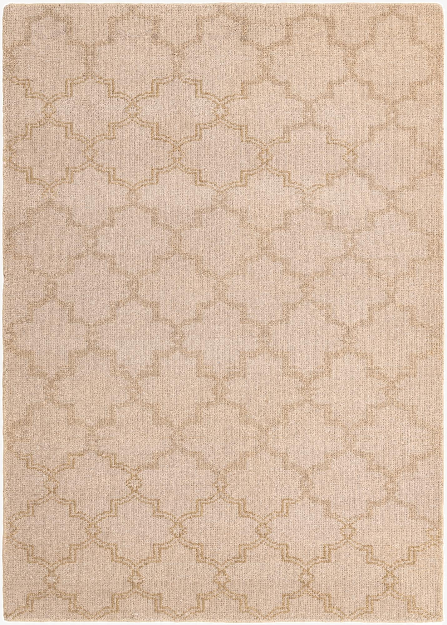 5' x 7'  Hand Knotted Luna Wool Rug