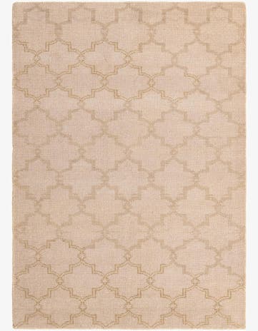 5' x 7' Hand Knotted Luna Wool Rug