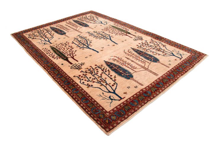 Detail image of 6' 10 x 9' 11 Luribaft Wool Rug