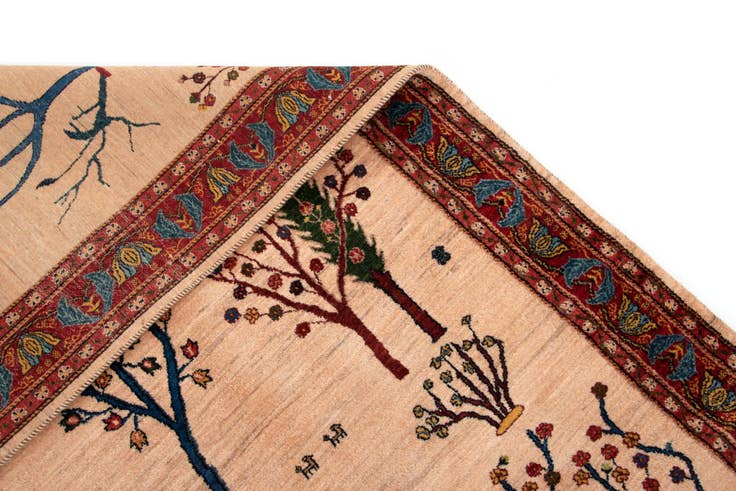Detail image of 6' 10 x 9' 11 Luribaft Wool Rug