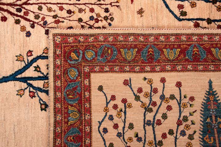 6' 10 x 9' 11 Luribaft Wool Rug