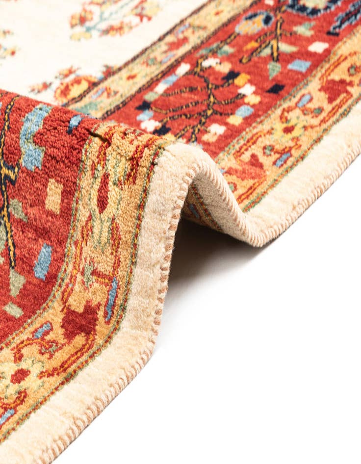 Detail image of 8' x 10'  Hand Knotted Luribaft Rug